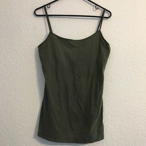 Camo green cami